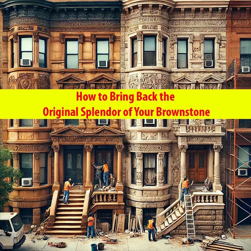 How to Bring Back the Original Splendor of Your Brownstone