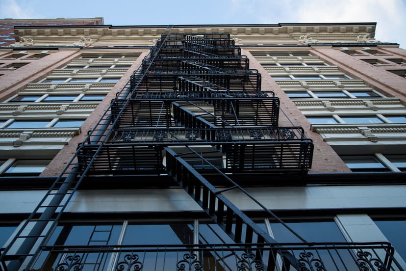 Fire Escape, Metal Railings, and Fence Restoration