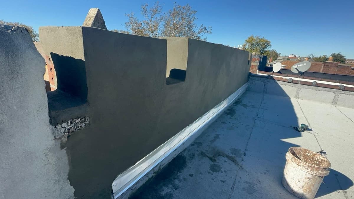 Additional stucco waterproofing example in NYC